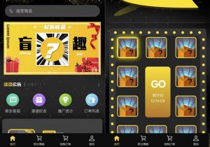 2024潮玩拼团盲盒H5抽奖拆盲盒源码/拆盲盒模式源码裂变邀请拼团抽盲盒源商城商品推广盲盒模式源码-金领云创科技-私域系统官网